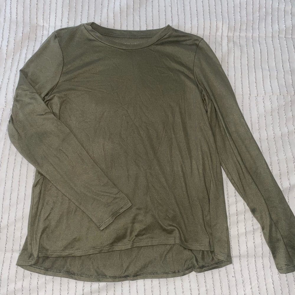 Soft & Sexy green long sleeve t